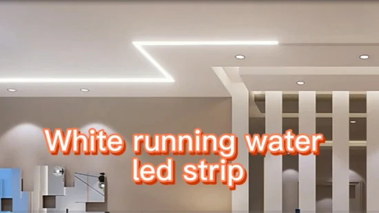 흐르는 물 LED 선형 빛 12V 유연한 10m LED 빛 스트립 24V 스마트 LED 스트립 빛 실내 장식